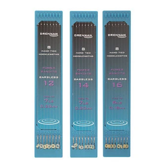 Drennan Hooks To Nylon Power Bandits Size 14 3 Drennan Hooks To Nylon Power Bandits Size 14