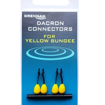 Drennan Dacron Connectors Yellow 3 Drennan Dacron Connectors Yellow