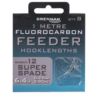 Drennan FC Feeder Onderlijn Super Spade 16 3 Drennan FC Feeder Onderlijn Super Spade 16