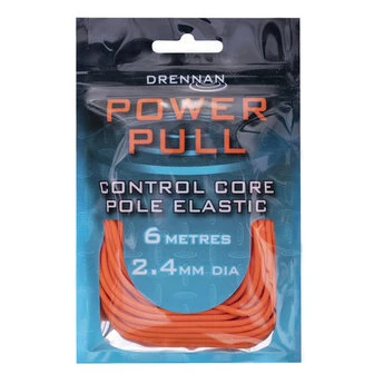 Drennan Power Pull Elastic 2.4mm Oranje 3 Drennan Power Pull Elastic 2.4mm Oranje
