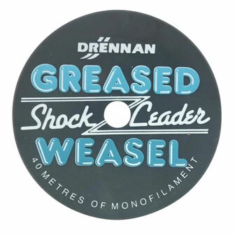 Drennan Greased Weasel Shock Leader Clear 40m 3 Drennan Greased Weasel Shock Leader Clear 40m