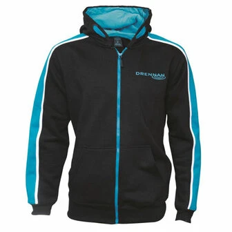 Drennan Full Zipped Hoody Black 3 Drennan Full Zipped Hoody Black