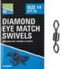 Preston Diamond Eye Match Swivels 1 Preston Diamond Eye Match Swivels -Hengelsportseries Winkel 19563177