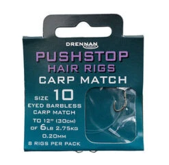 Drennan Pushstop Hair Rig Carp Match
