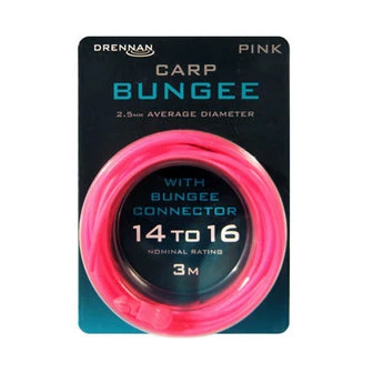 Drennan Carp Bungee Pole Elastic Pink 3 Drennan Carp Bungee Pole Elastic Pink